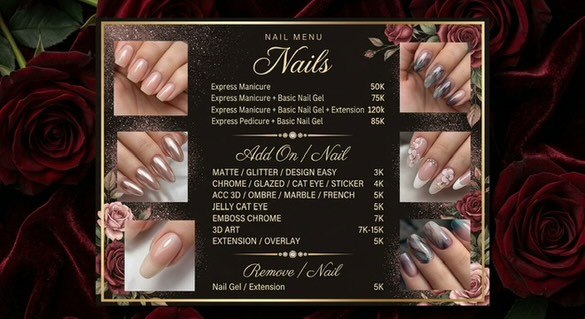 Nail Menu Studio & Add-On